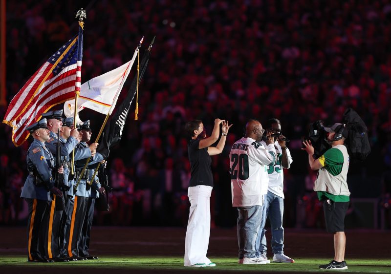 It’s a Philly thing.
The stars were out in full force ahead of the Philadelphia Eagles’ season-opening victory over the Dallas Cowboys – including the iconic Grammy Award winning group, Boyz II Men.
Before kickoff, the group of Philadelphia natives took the field to perform the national anthem, kicking off the season in style. Boyz II Men are no strangers to the Lincoln Financial Field spotlight, but returned for the first time in years on Thursday.
Take a look:
Wanya Morris, a big Eagles fan, was especially excited for the opportunity. He explained his obsession in an interview with the Eagles’ official site.
‘If we lose, bro … I can’t,’ Morris said. ‘I’m no good until, like, maybe Monday night.’
Morris expressed that the group is all about harmony, something he hoped the Eagles would have when taking the field to start the season.
‘Boyz II Men, when we get on the field, it’s all about harmony,’ Morris said. ‘It’s going to be connected, I’m talking about totally, totally connected. So that’s what we’re trying to start the whole presentation off with and that’s what we’re hoping to give that energy to <em>my</em> team, to have that harmony so we can jell and knock these boys out so that they can know what’s going on for the rest of the season.’
It was a little dicey at times, but the Eagles managed to stave off a potential upset from the Cowboys. In other words, Morris won’t be out of commission until Monday.
This post appeared first on USA TODAY