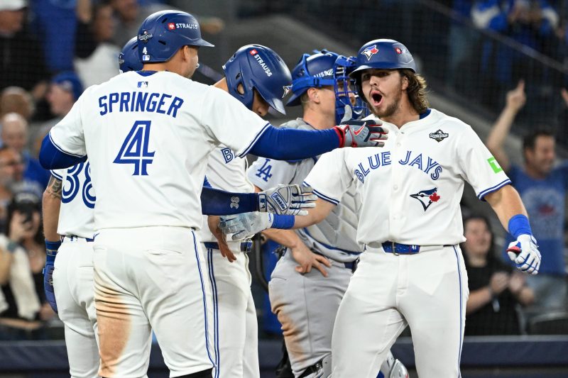 TORONTO – Addison Barger made World Series history, sent Rogers Centre into bedlam and probably buried the Los Angeles Dodgers in Game 1. 
Barger greeted lefty reliever Anthony Banda with a 413-foot shot to right center field, the first pinch-hit grand slam in World Series history and give the Toronto Blue Jays an 11-2 lead as they batted around in the sixth inning. 
Barger has been a postseason hero this October in Toronto but he started Game 1 on the bench with lefty ace Blake Snell starting for the Dodgers. But Snell, who entered with a 0.86 ERA this postseason, did not record an out in the sixth and then the Blue Jays feasted on Dodgers relief. 
Barger’s grand slam was followed by a Vladimir Guerrero Jr. single, shifting Banda into ‘wear it’ mode as the Dodgers look to Game 2.
And then Alejandro Kirk skied a fly to left field that edged over the wall, a two-run homer and the fourth time he reached base in Game 1. 
The Blue Jays’ nine-run sixth was the third-highest scoring inning in World Series history. 
This post appeared first on USA TODAY